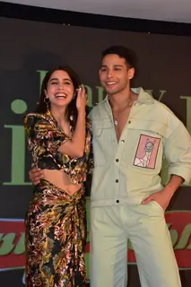  Siddhant Chaturvedi and sharvari wagh for song launch at yash Raj films 