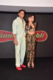  Siddhant Chaturvedi and sharvari wagh for song launch at yash Raj films 