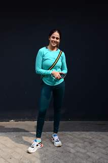 Genelia Deshmukh Snapped at Gym Bandra