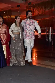 Celebrities at Anushka Rajan and Aditya Seal sangeet ceremony 