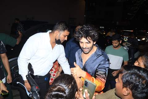 Kartik Aaryan at his 31st birthday bash 