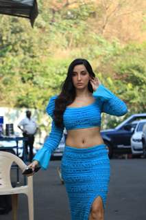 Nora Fatehi Snapped in Filmcity Exclusive