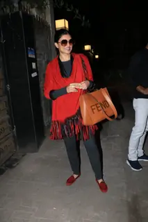 Sushmita Sen With Family Snapped in Bandra