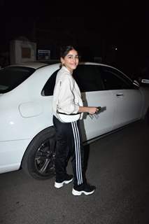Alaya F spotted in Bandra