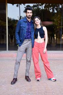 Dhairya karwa and Ananya Panday