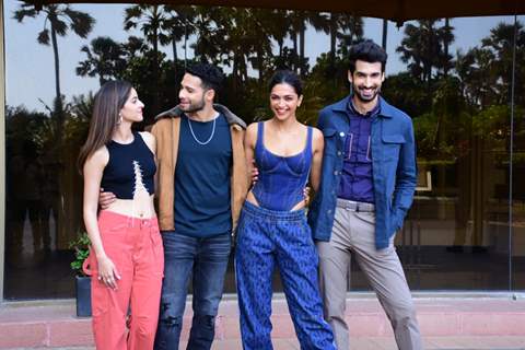 Ananya Panday, Dhairya Karwa, Siddhant Chaturvedi and Deepika Padukone