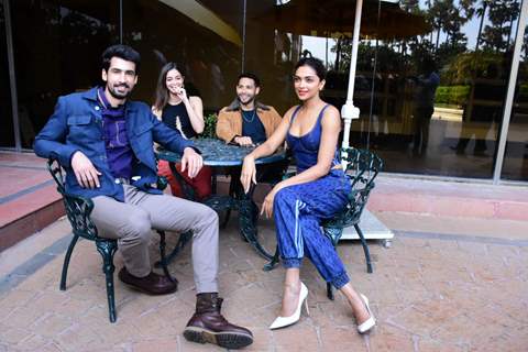 Ananya Panday, Dhairya Karwa, Siddhant Chaturvedi and Deepika Padukone