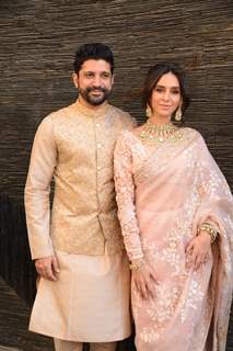 Farhan Akhtar and Shibani Dandekar 