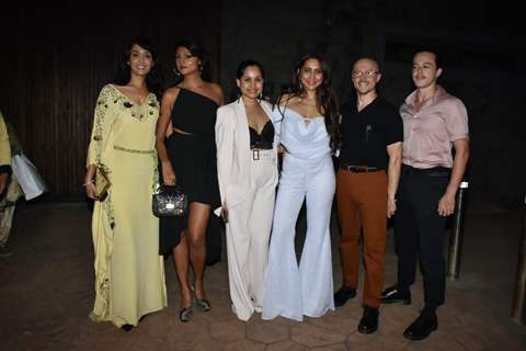 Celebrities at Farhan Akhtar and Shibani Dandekar dinner party