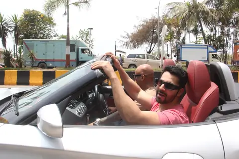 Varun Dhawan spotted in the city 