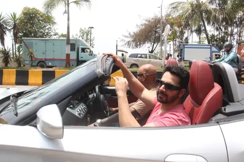 Varun Dhawan spotted in the city 