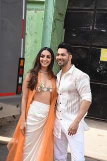 Varun Dhawan,Kiara Advani, Anil Kapoor and Neetu Kapoor spotted promoting their upcoming film ‘jug jug jeeyo’