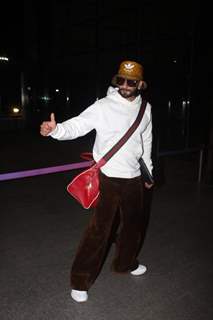 Ranveer Singh spotted at the airport 