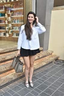 Giorgia Andriani spotted at Bandra 