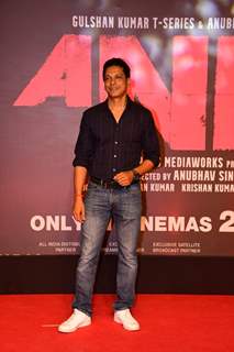 Mahesh Shetty Spotted At The Screening Of upcoming movie Anek 