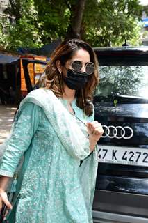 Bollywood actress Yami Gautam spotted in Juhu