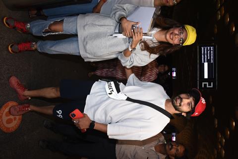 Aneri Vajani and Harsh Rajput spotted at Mumbai airport 