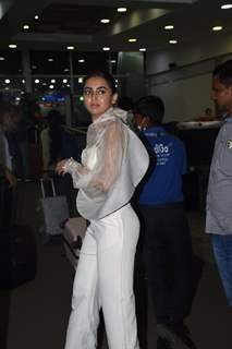 Tejasswi Prakash spotted at airport 