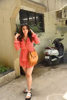 Nupur Sanon spotted in Bandra 