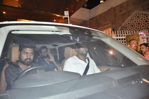 Vicky Kaushal snapped at Pooja Vijan's Wedding Bash at Taj Colaba