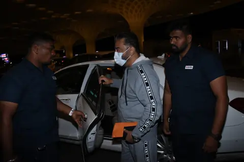 Kamal Haasan spotted at airport