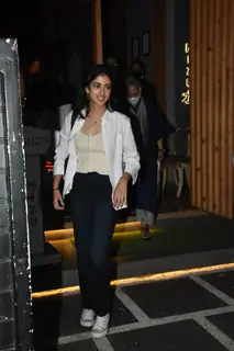  Navya Nanda spotted at Meizu 