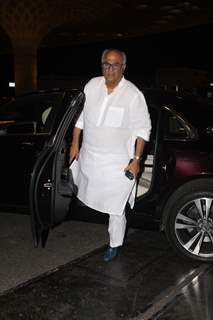 Boney Kapoor spotted at Mumbai airport 