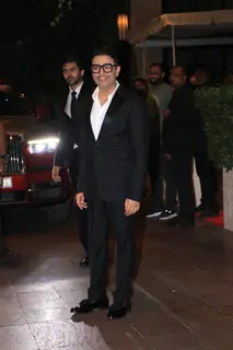 Bhushan Kumar snapped at Pooja Vijan's Wedding Bash at Taj Colaba
