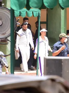 Kareena Kapoor Khan and Saif Ali Khan spotted together for an advertisement shoot