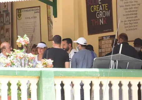Kareena Kapoor Khan and Saif Ali Khan spotted together for an advertisement shoot