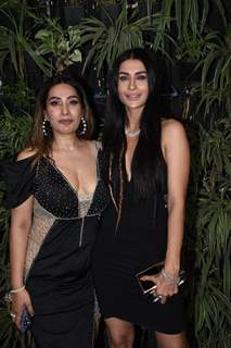 Pavitra Punia poses with Priyanka Tewari  poses for an event in the city