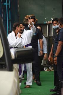 Kareena Kapoor and Saif Ali Khan spotted in Karate outfits  