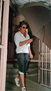 Shah Rukh Khan Spotted at Dubbing Studio