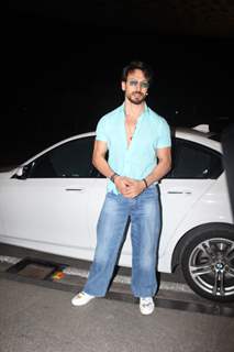 Tiger Shroff spotted at Mumbai airport 