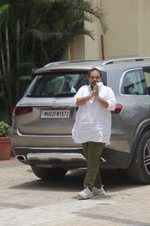 Shankar Mahadevan at KK's funeral