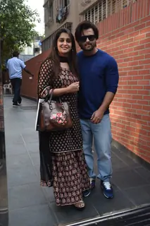 Dipika Kakar and Shoaib Ibrahim spotted in Juhu  