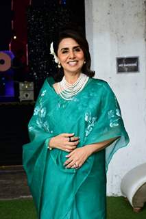 Neetu Kapoor spotted at on the set of Dance Deewane Juniors