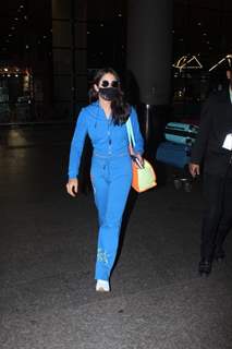 Sara Ali Khan spotted at the Mumbai airport  