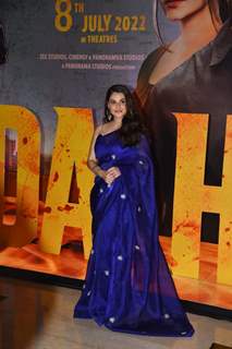 Shivaleeka Oberoi spotted at the trailer launch of the Khuda Haafiz Chapter II: Agni Pariksha in the city 