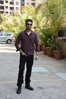 Adivi Sesh spotted at the success press meet for their film Major at Andheri 