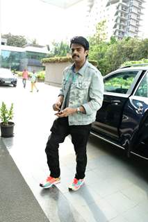 Manish Paul spotted at Andheri 