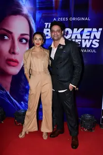  Jaideep Ahlawat spotted at the screening of The Broken News