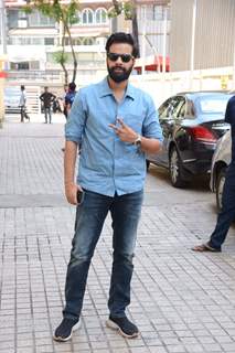 Kapil Verma spotted at the trailer launch of the film Om: The Battle Within 