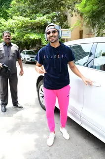 Aparshakti Khurana spotted at Juhu