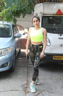 Neha Bhasin spotted at Bandra 