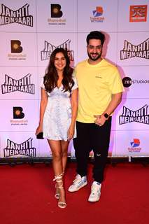 Aly Goni and Jasmin Bhasin spotted at screening of Janhit Mein Jaari in the city