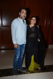 Pankaj Tripathi and Rasika Dugal clicked at the launch of OTT Play Premium