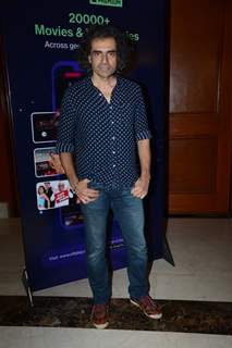 Imtiaz Ali clicked at the launch of OTT Play Premium