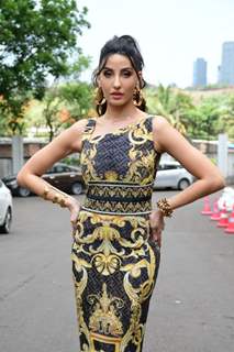 Nora Fatehi spotted on the set of Dance Deewane Juniors
