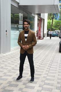 Rajkummar Rao snapped during the promotions of their film, Hit – The First Case
